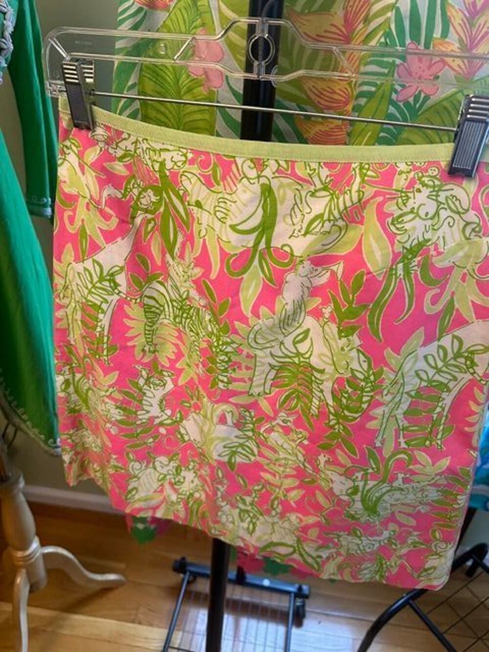 Lilly Pulitzer Vintage Millionaire's Row Jungle Animal Print EUC Size 2